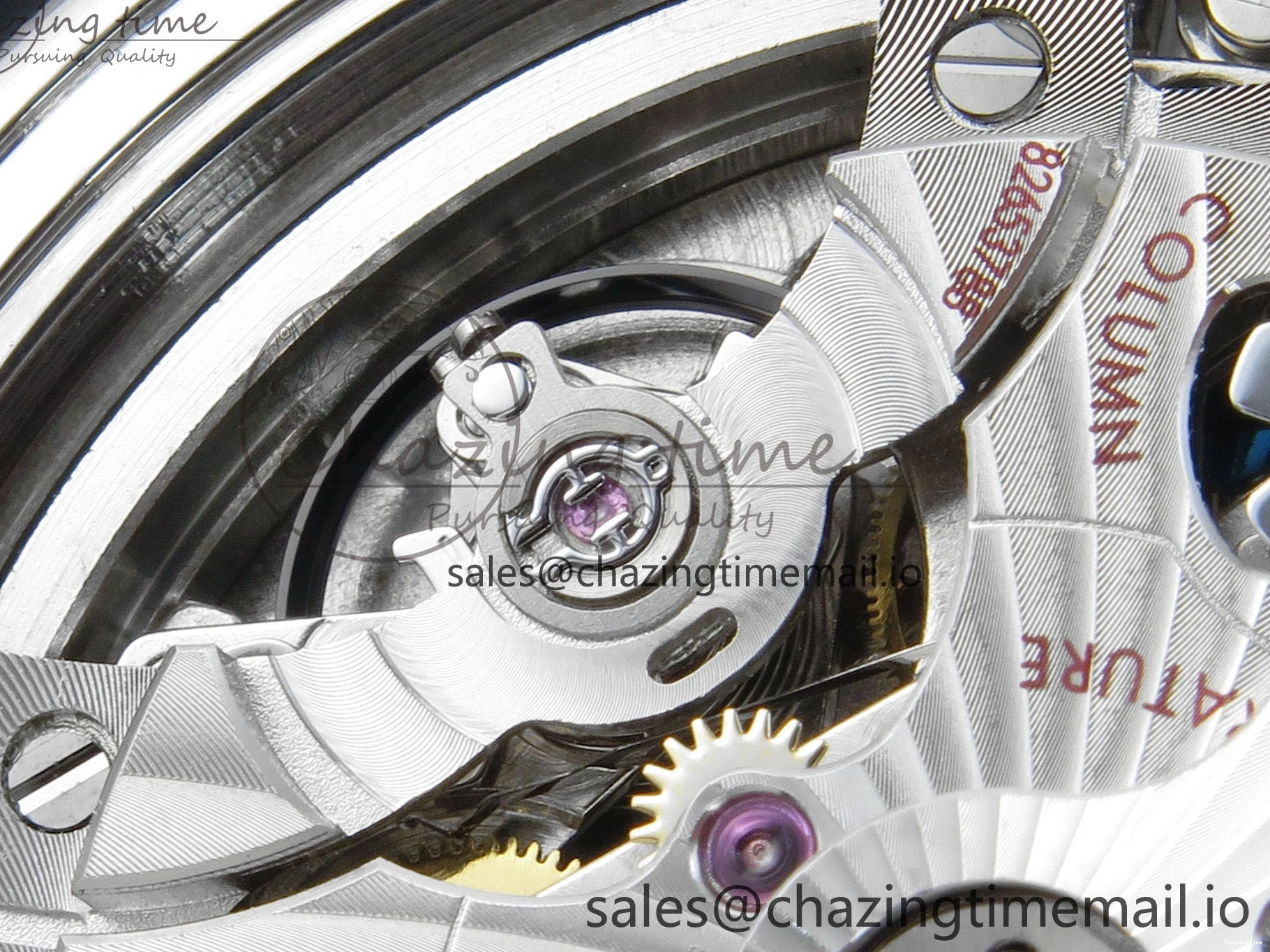 0517 Timeless Planet Ocean 600M Chrono SS VRF 1:1 Best Edition Black Orange Bezel Black Dial on SS Bracelet A 7652